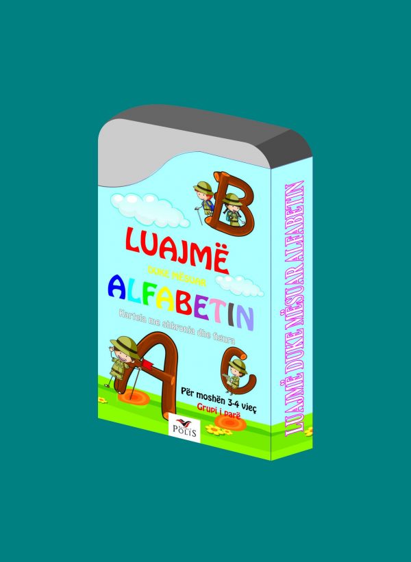 Kartelat formuese për lëndën e gjuhës shqipe - “Luajmë duke mësuar alfabetin”